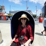 Enjoying a Saturday afternoon in Auckland's eclectic Wynyard Quarter, a historic area with wharfs and warehouses
