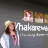We visited the Whakarewarewa Thermal Village, a historic village where guided tours of the famous geysers began in the 19th Century